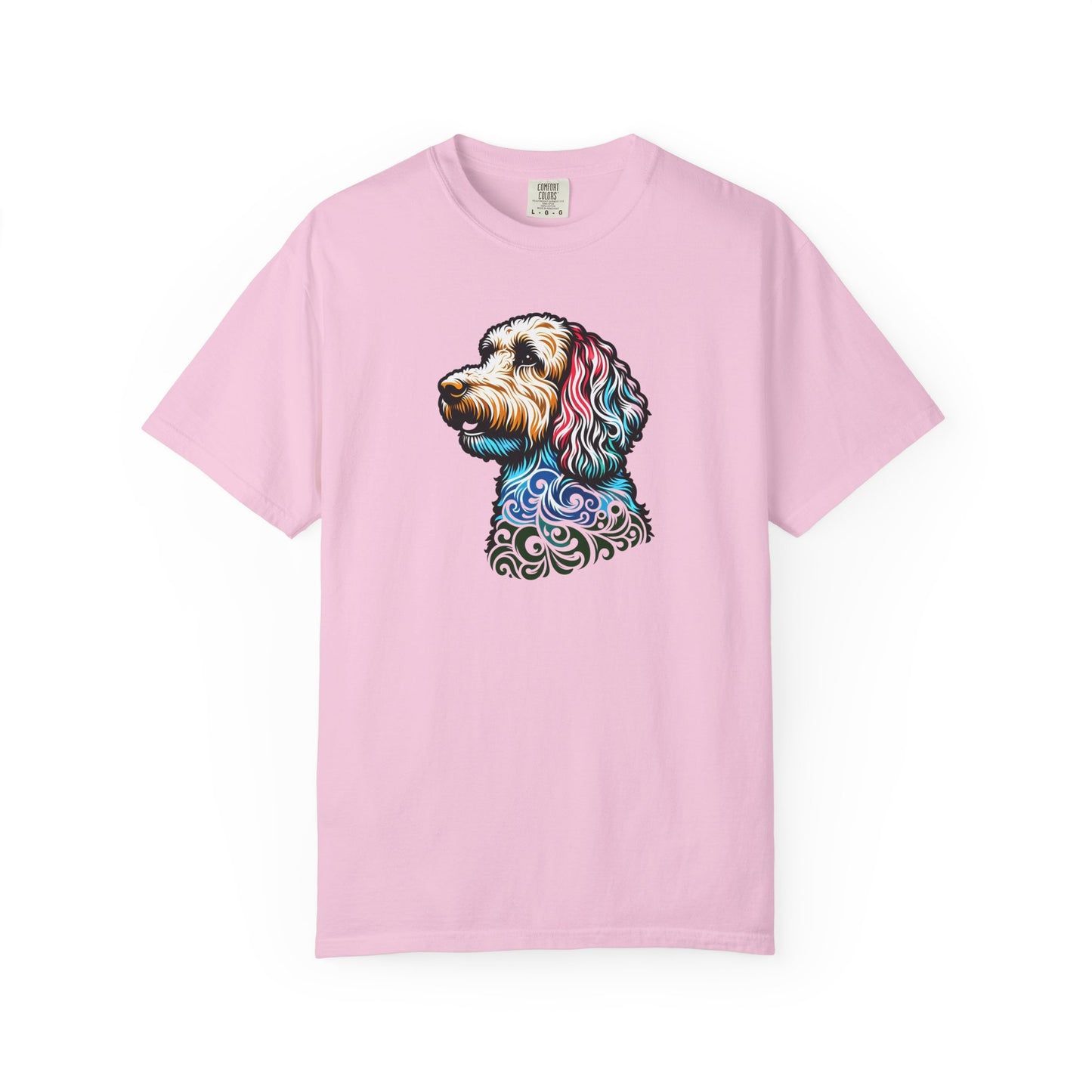 Labradoodle Love Tee – Color Splash Edition