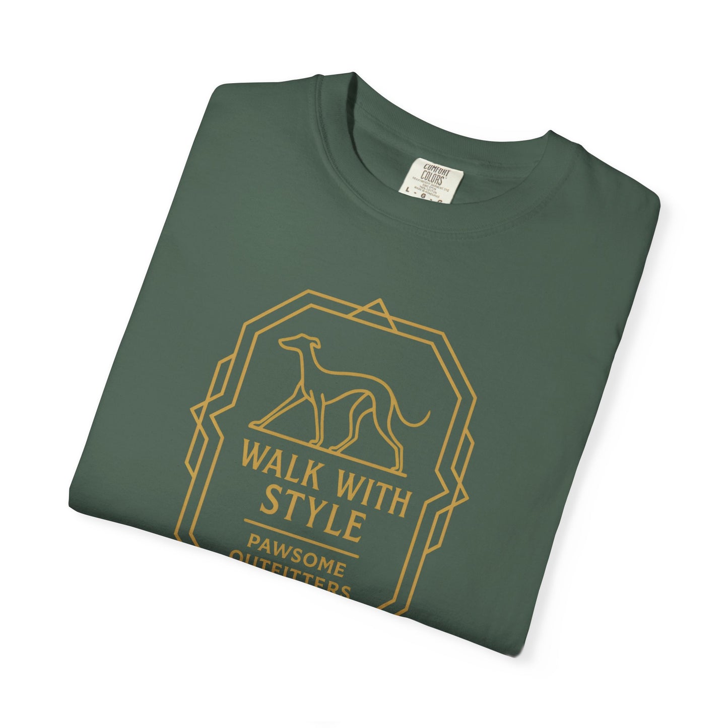 Stylish Dog Lovers T-Shirt, Casual Pet Owner Tee, Walk With Style Graphic Shirt, Gift for Dog Lovers, Comfortable Everyday Wear