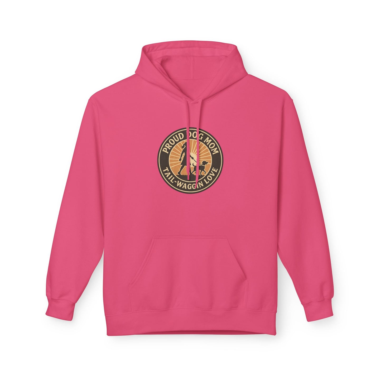 Hoodie for Dog Moms - Unisex Midweight Softstyle Fleece Hoodie