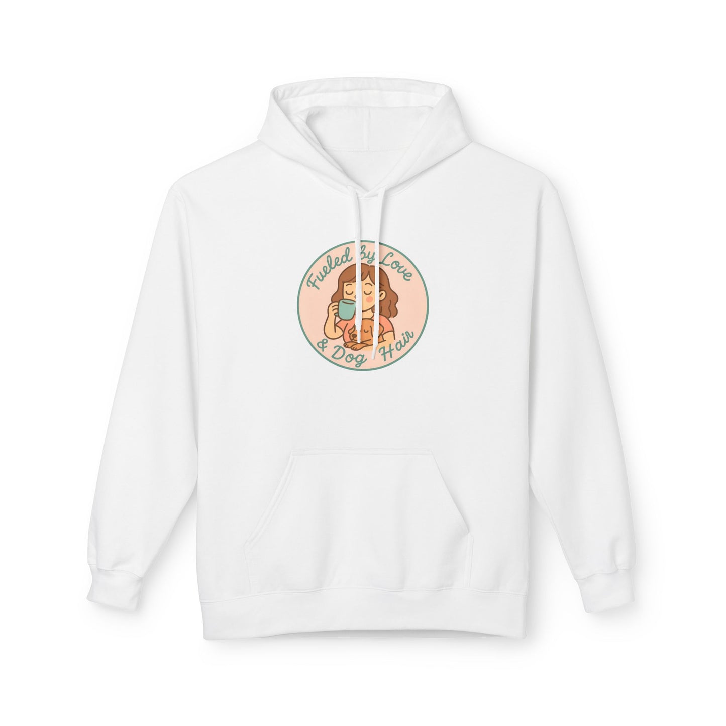 Hoodie for Dog Moms - Unisex Midweight Softstyle Fleece Hoodie