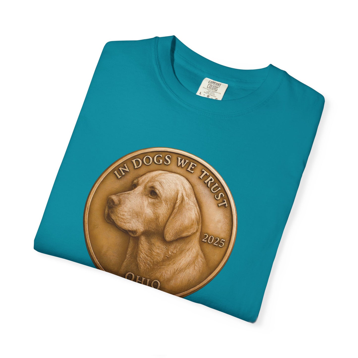 Ohio State Coin T-Shirt Collection - Proud Dog Breed Illustrations