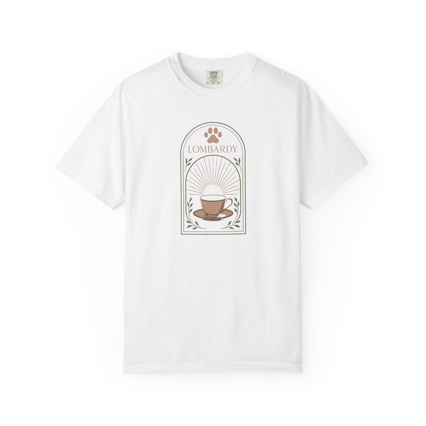 Coffee Lover's Unisex Garment-Dyed T-shirt, Soft Cotton Tee, Perfect Gift for Baristas, Coffee Enthusiasts, Homewear, Casual Style