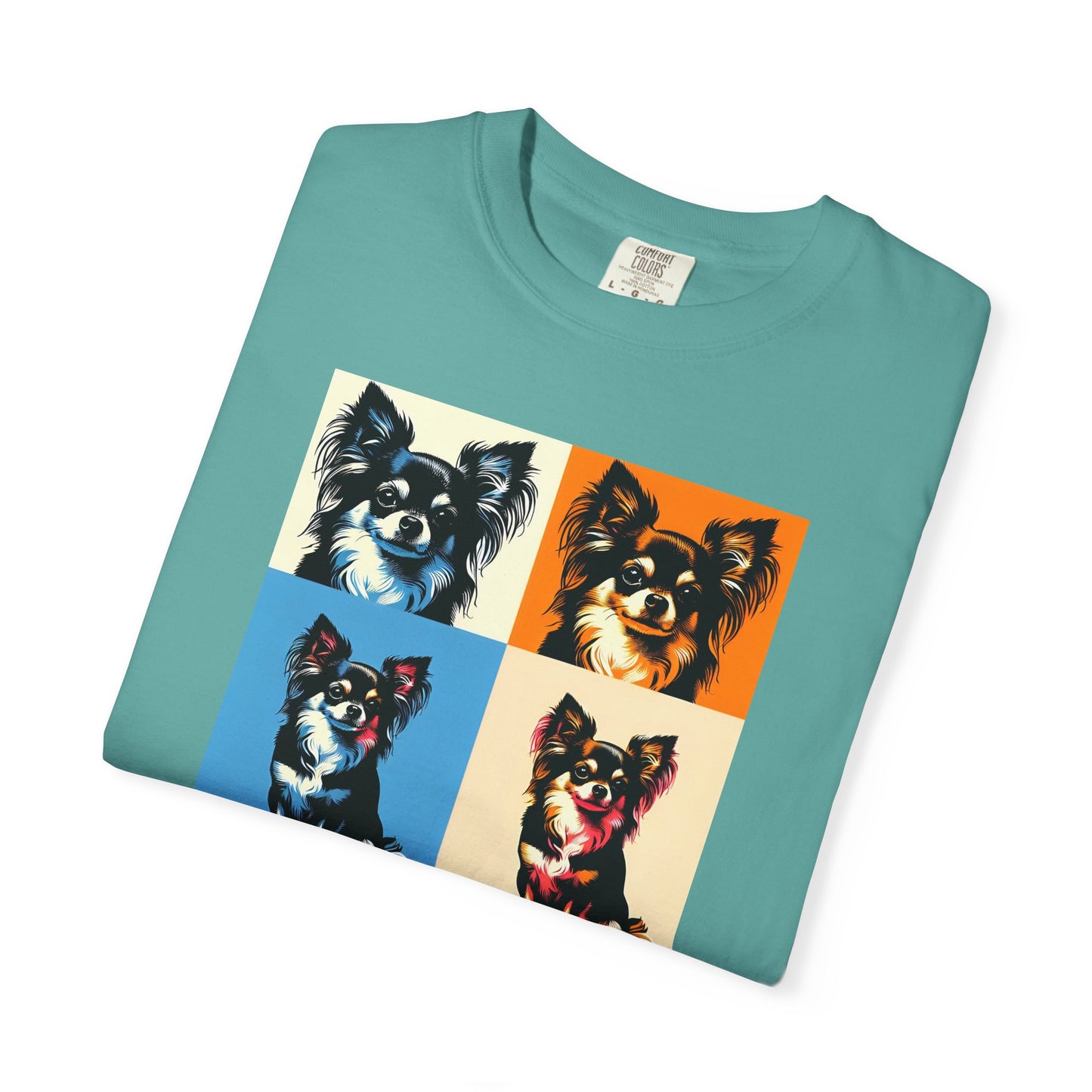 Chihuahua Pop Art Unisex T-shirt - Colorful Graphic Tee for Dog Lovers