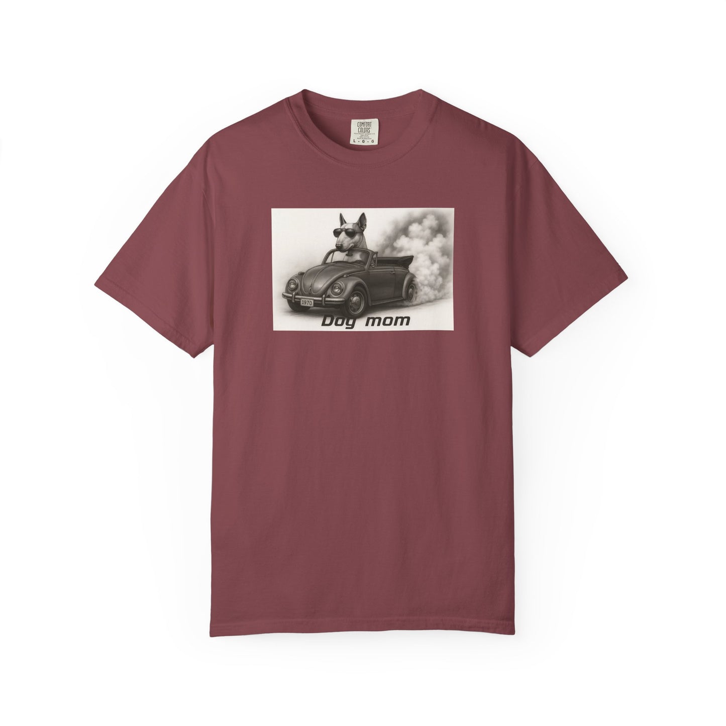 Dog Mom - Bull Terrier - “Cool Dogs in Cool Cars” T-Shirt Collection! 🐶🚗