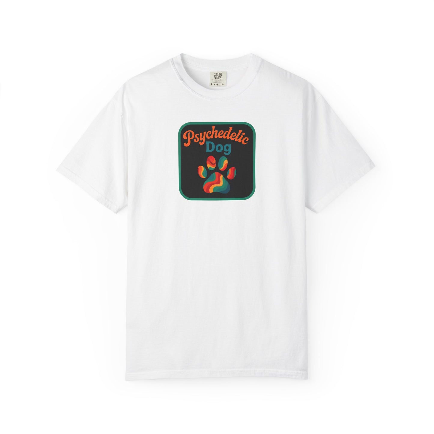 Psychedelic Dog T-shirt