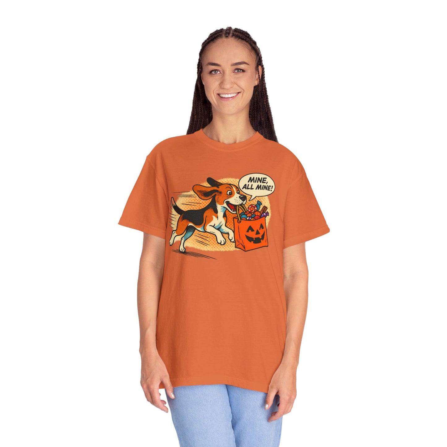 Playful Halloween Dog T-Shirt | Cute Pet Lover Tee, Unisex Graphic Shirt, Funny Fall Apparel, Gift for Dog Owners