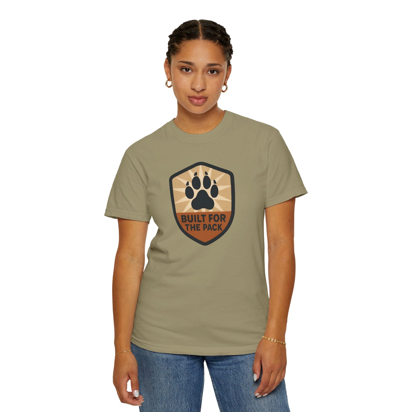 Built for the Pack Unisex T-Shirt, Dog Lover Shirt, Pet Parent Gift, Casual Wear for Animal Lovers, Outdoor Adventure Tee