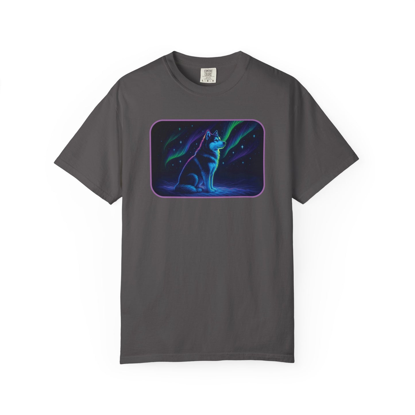 Alaskan Malamute Northern Lights T-shirt