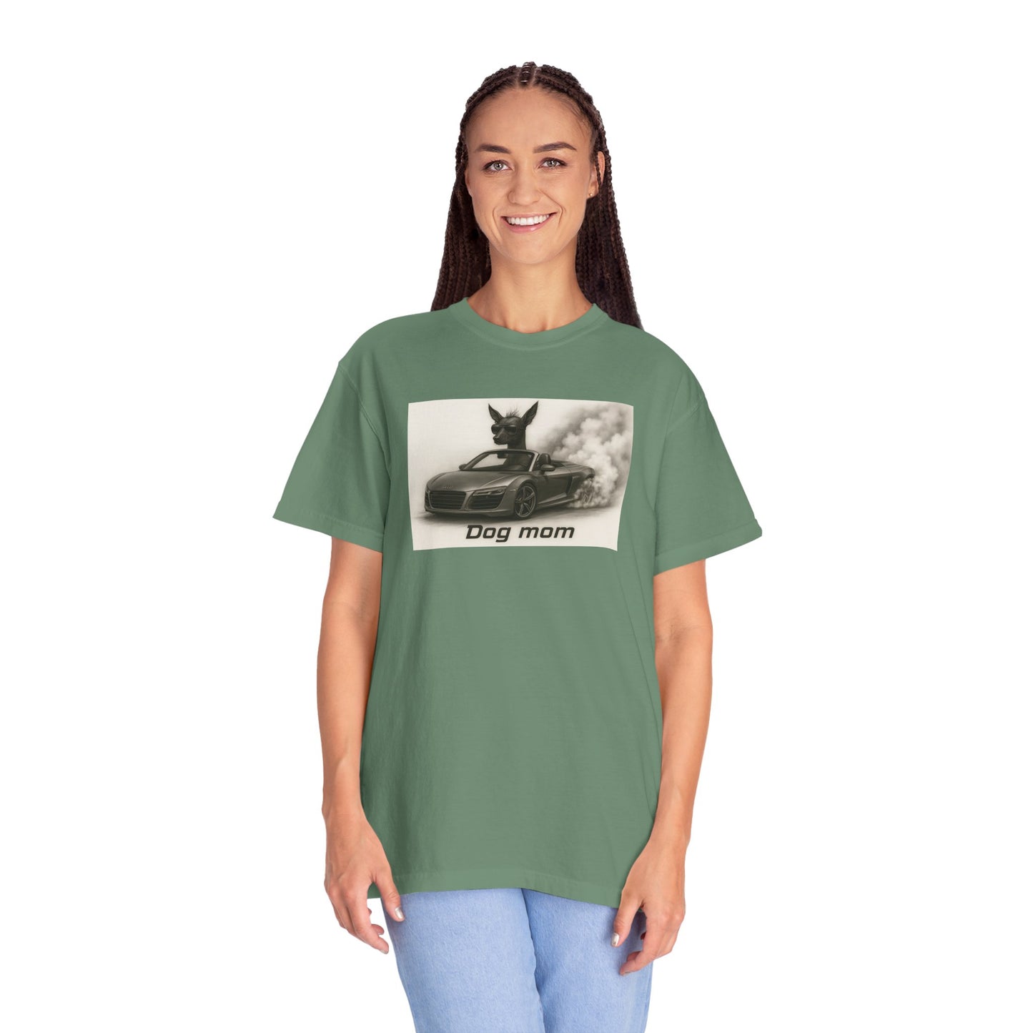 Dog Mom - Mexican Hairless - “Cool Dogs in Cool Cars” T-Shirt Collection! 🐶🚗