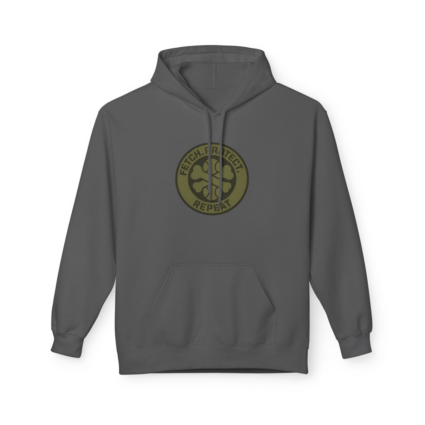 Dog Dad Fleece Hoodie, Unisex Softstyle Hooded Sweatshirt, Perfect Gift for Dog Lovers, Comfortable and Stylish