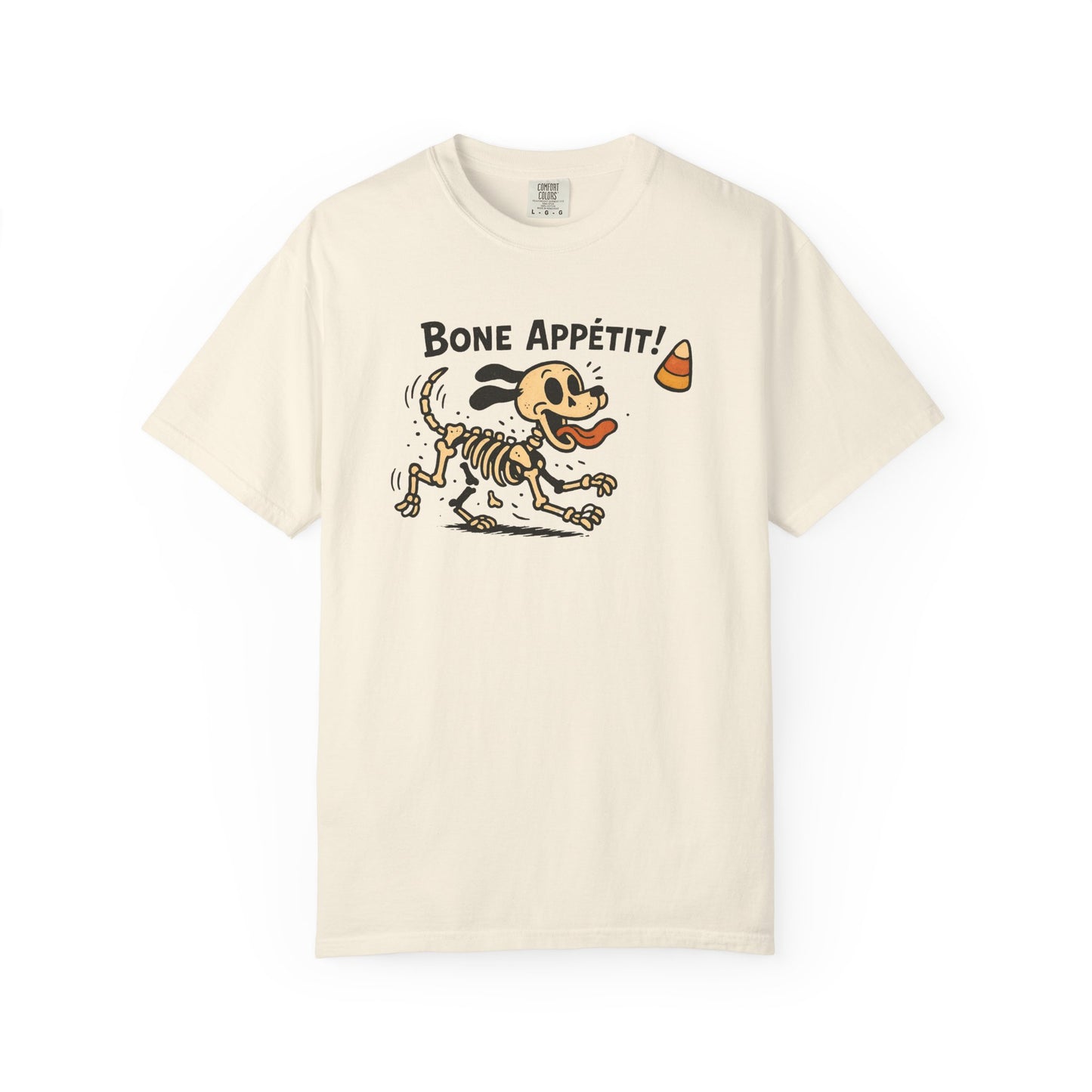 Funny Dog Skeleton T-shirt, Halloween Humor Shirt, Gift for Pet Lovers, Casual Tee, Unisex Vintage Style