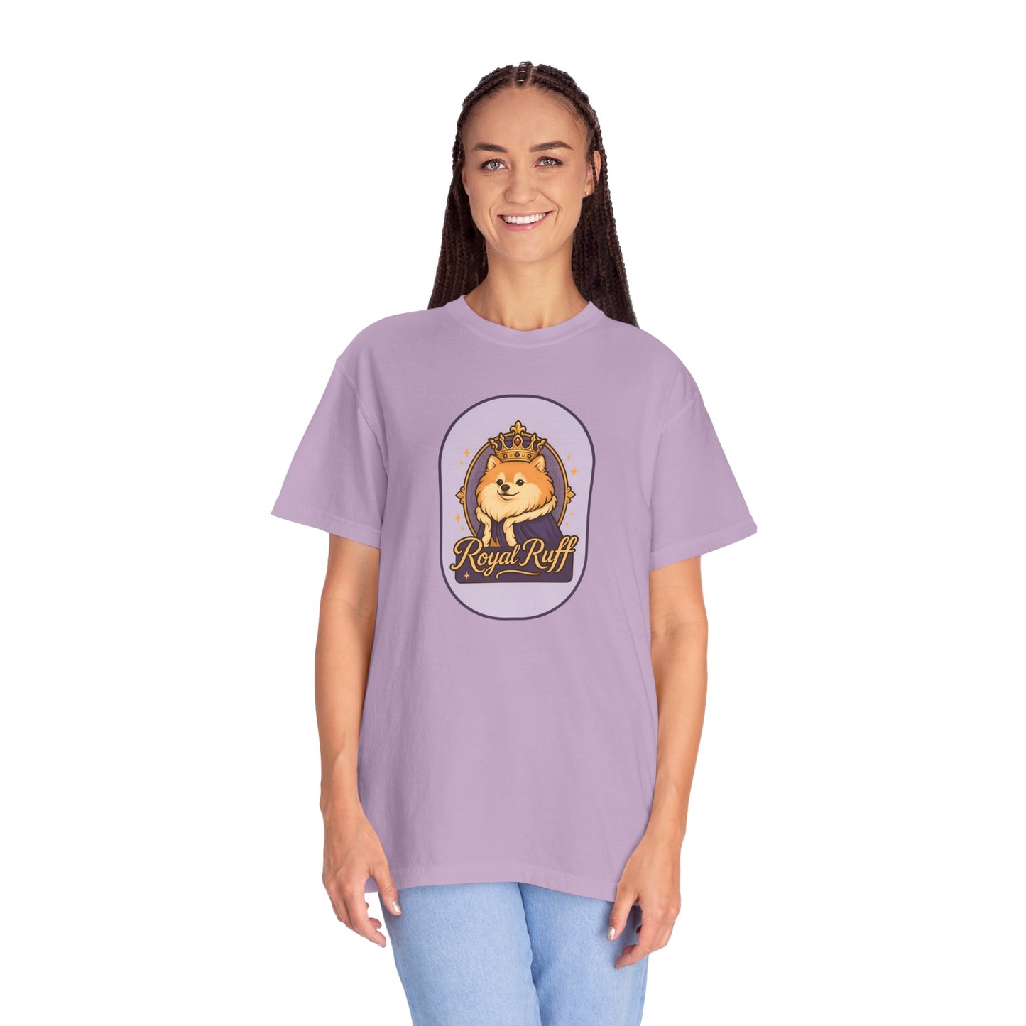 Dog Lover's Royal Ruff T-Shirt - Unisex Funny Pet Tee, Gift for Dog Parents, Cute Animal Shirt, Pet Memorial, Birthday Gift