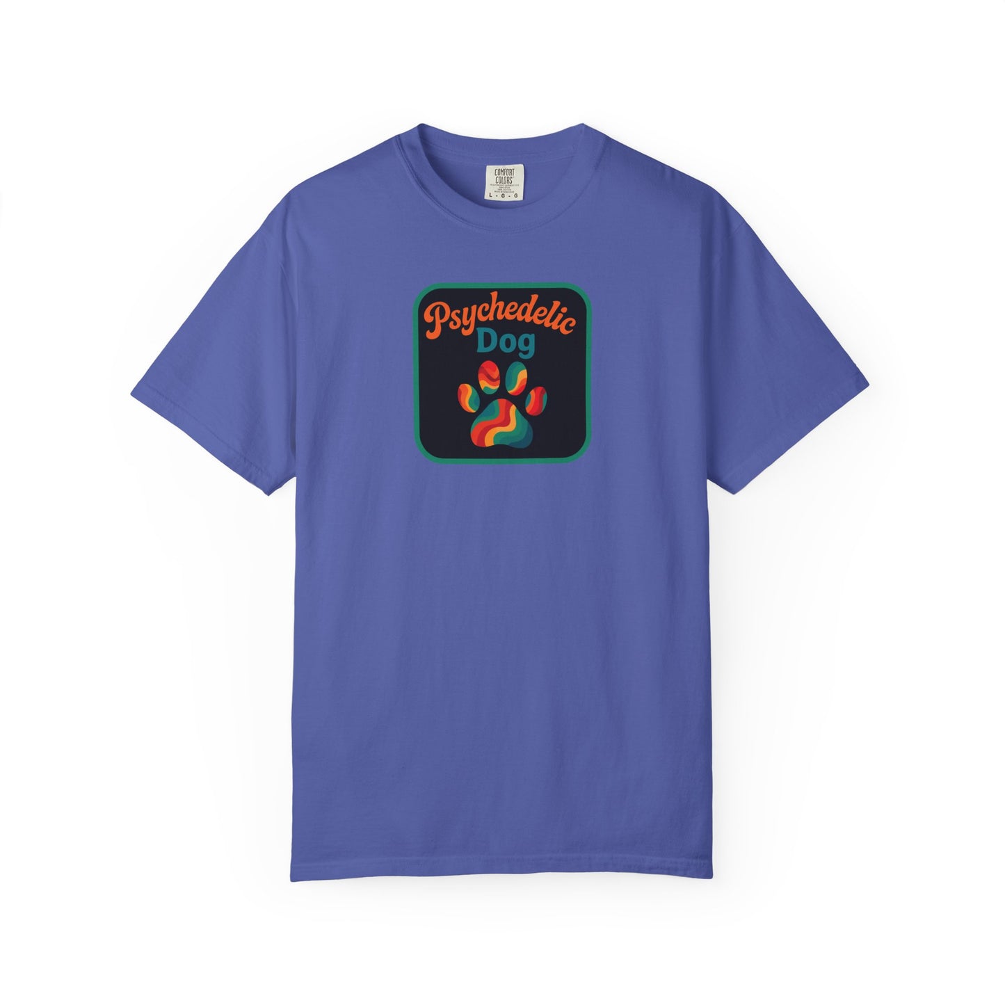 Psychedelic Dog T-shirt