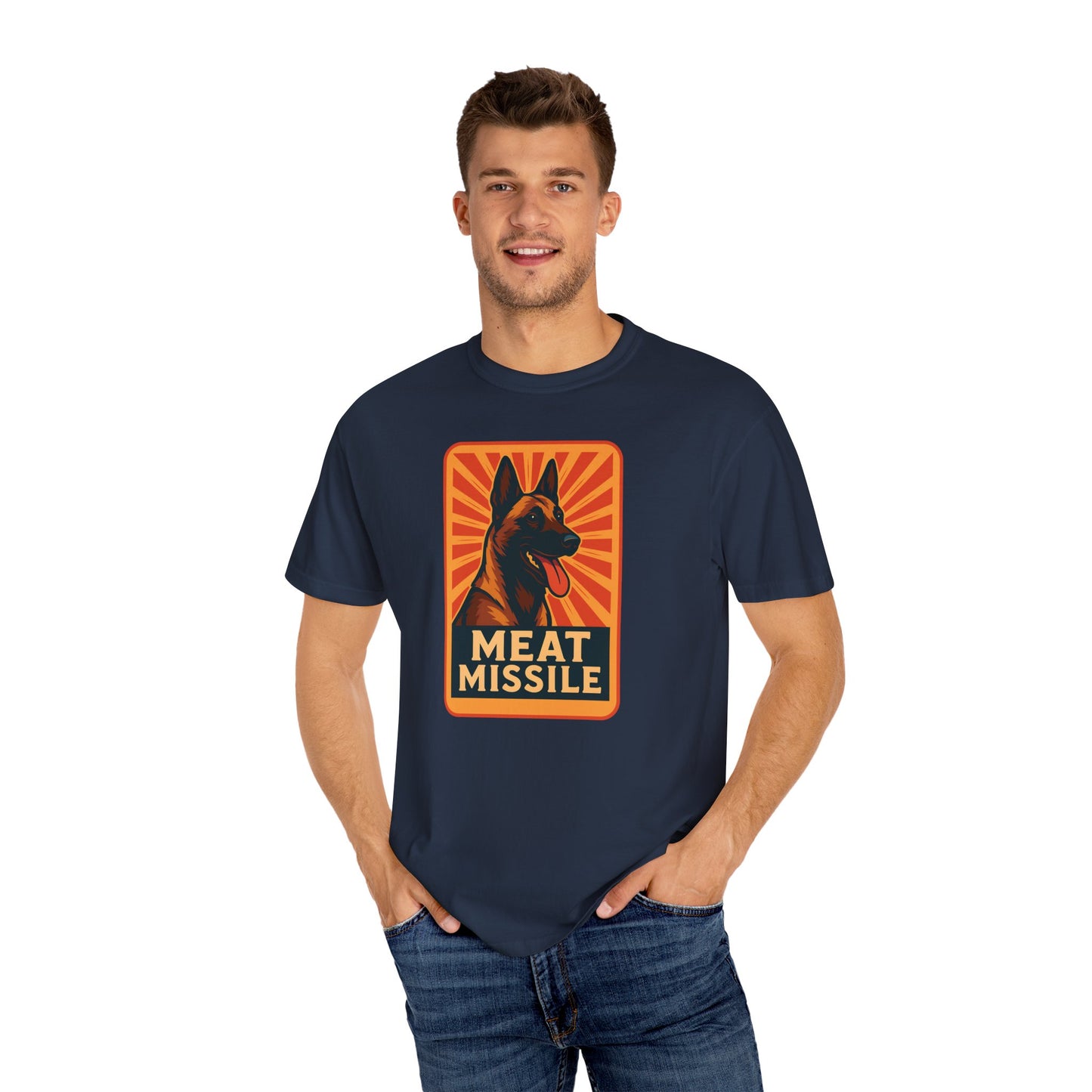 🚀 Belgian Malinois “Meat Missile” Tee