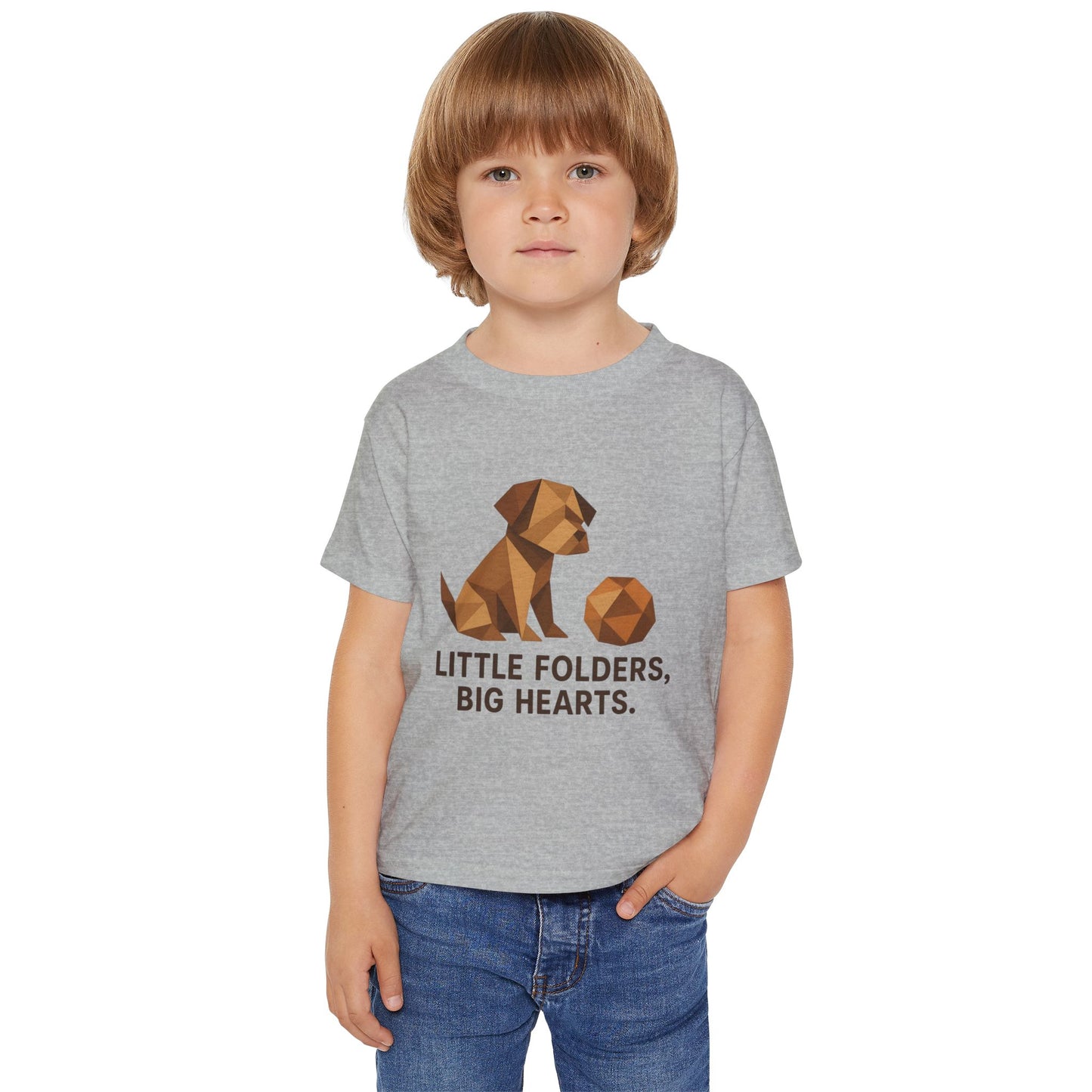 Cute Toddler T-Shirt with Adorable Dog Design, Kids Graphic Tee, Animal Lover Gift, Playful Everyday Wear, Fun Gift for Children
