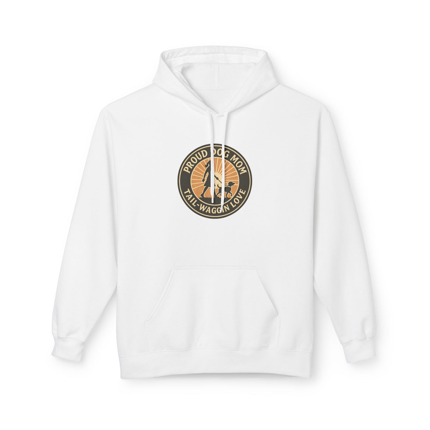 Hoodie for Dog Moms - Unisex Midweight Softstyle Fleece Hoodie