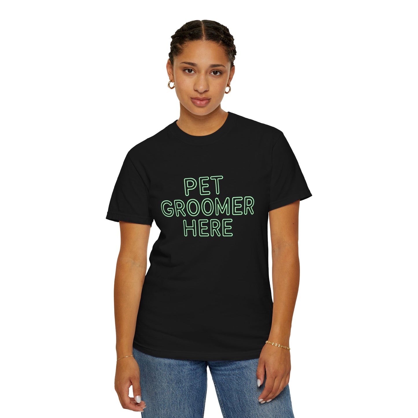 Pet Groomer T-Shirt - Unisex Garment-Dyed Tee for Animal Lovers