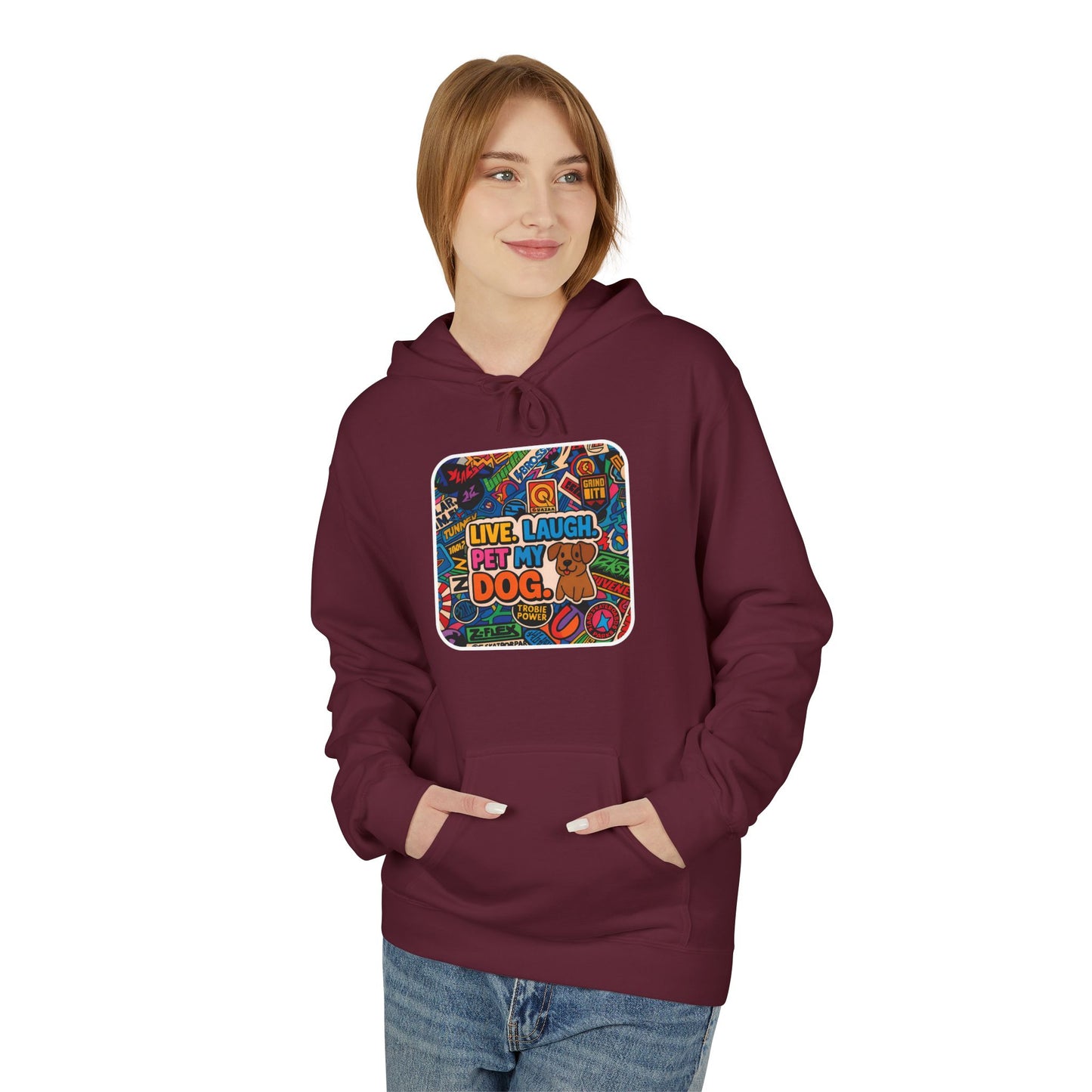 Hoodie - Dog Mom Design - Perfect Gift for Dog Lovers