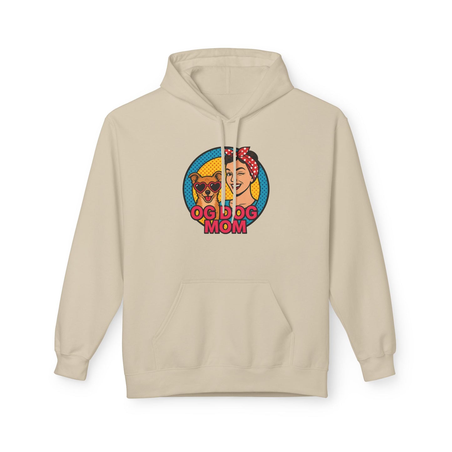 Hoodie for Dog Moms - Unisex Midweight Softstyle Fleece Hoodie