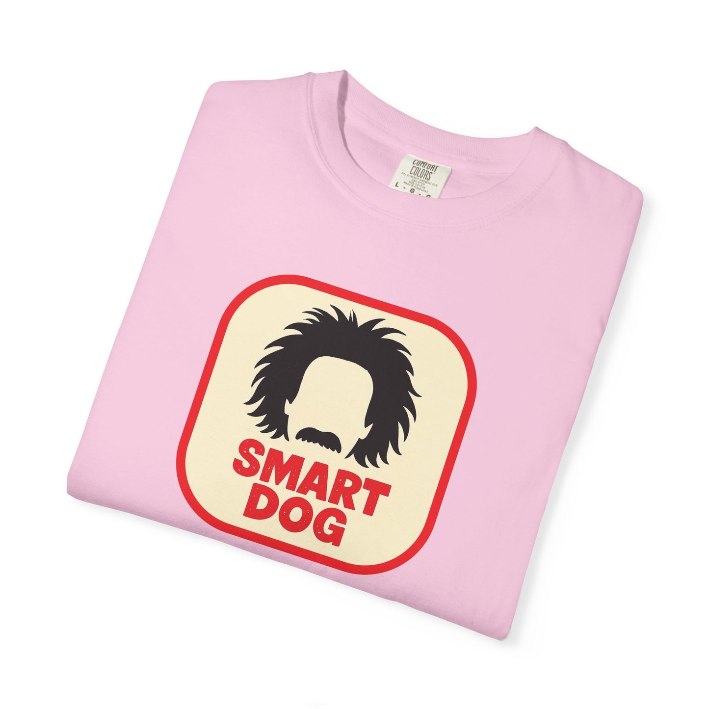 Dog Lover Graphic T-shirt - Smart Dog, Albert Einstein Design