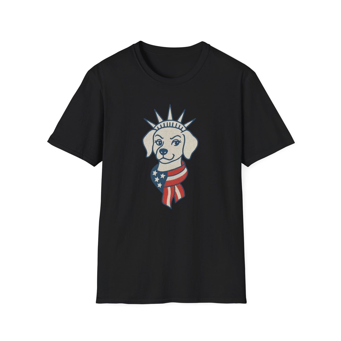 Patriotic Unisex T-Shirt with Flag Design, USA Pride Shirt, Everyday Wear, 4th of July Gift, Casual Style, American Flag Tee