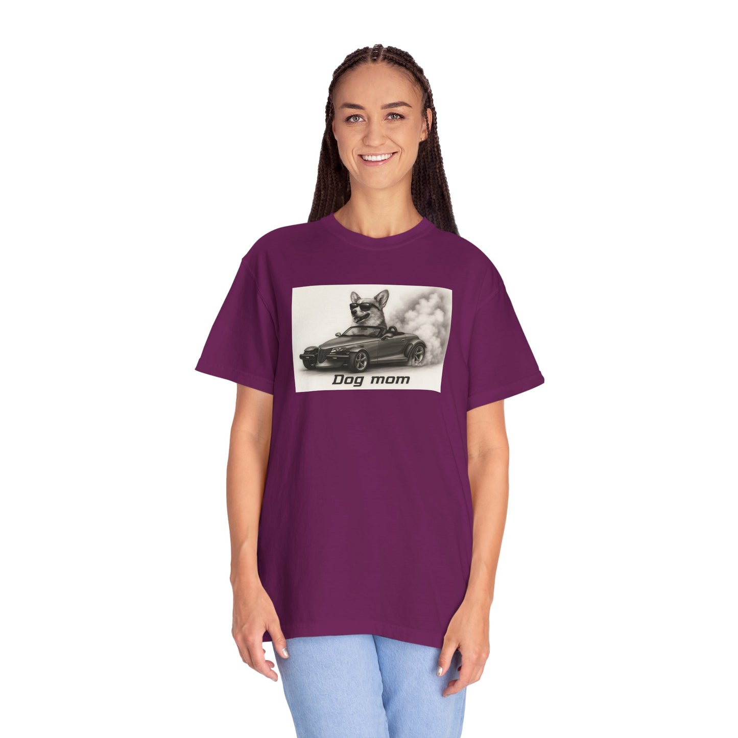 Dog Mom - Corgi - “Cool Dogs in Cool Cars” T-Shirt Collection! 🐶🚗