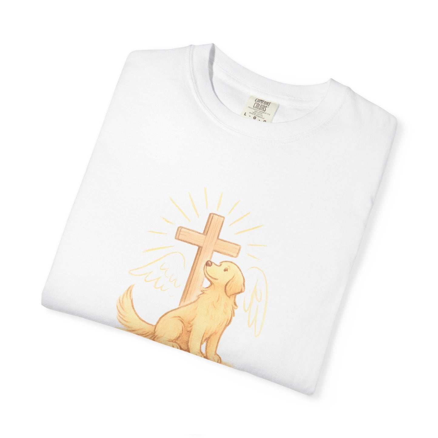 Dog-Inspired Faith T-Shirt, Unisex T-Shirt, Christian Apparel, Pet Lover Gift, Casual Wear, Memorial Shirt