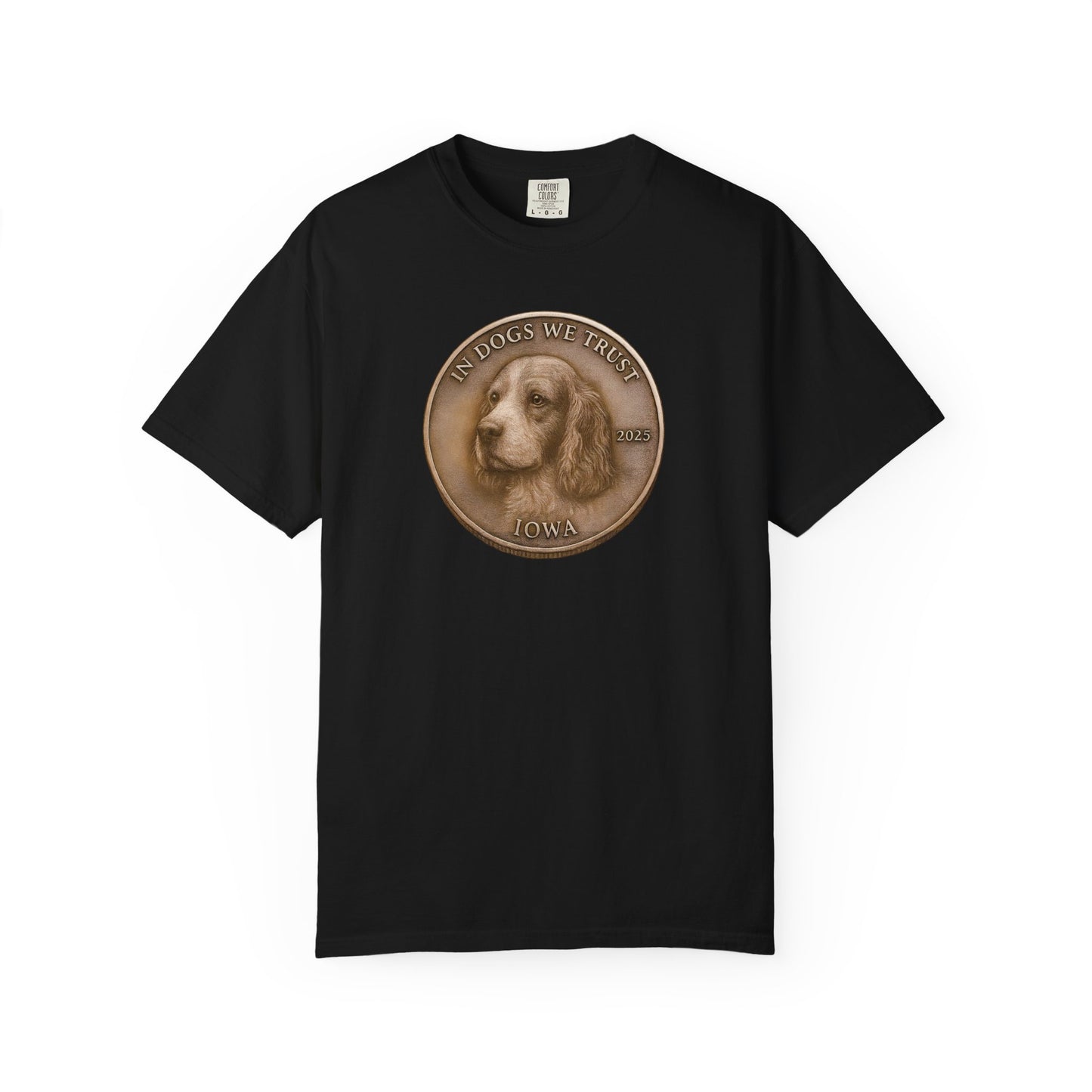 Iowa State Coin T-Shirt Collection - Proud Dog Breed Illustrations