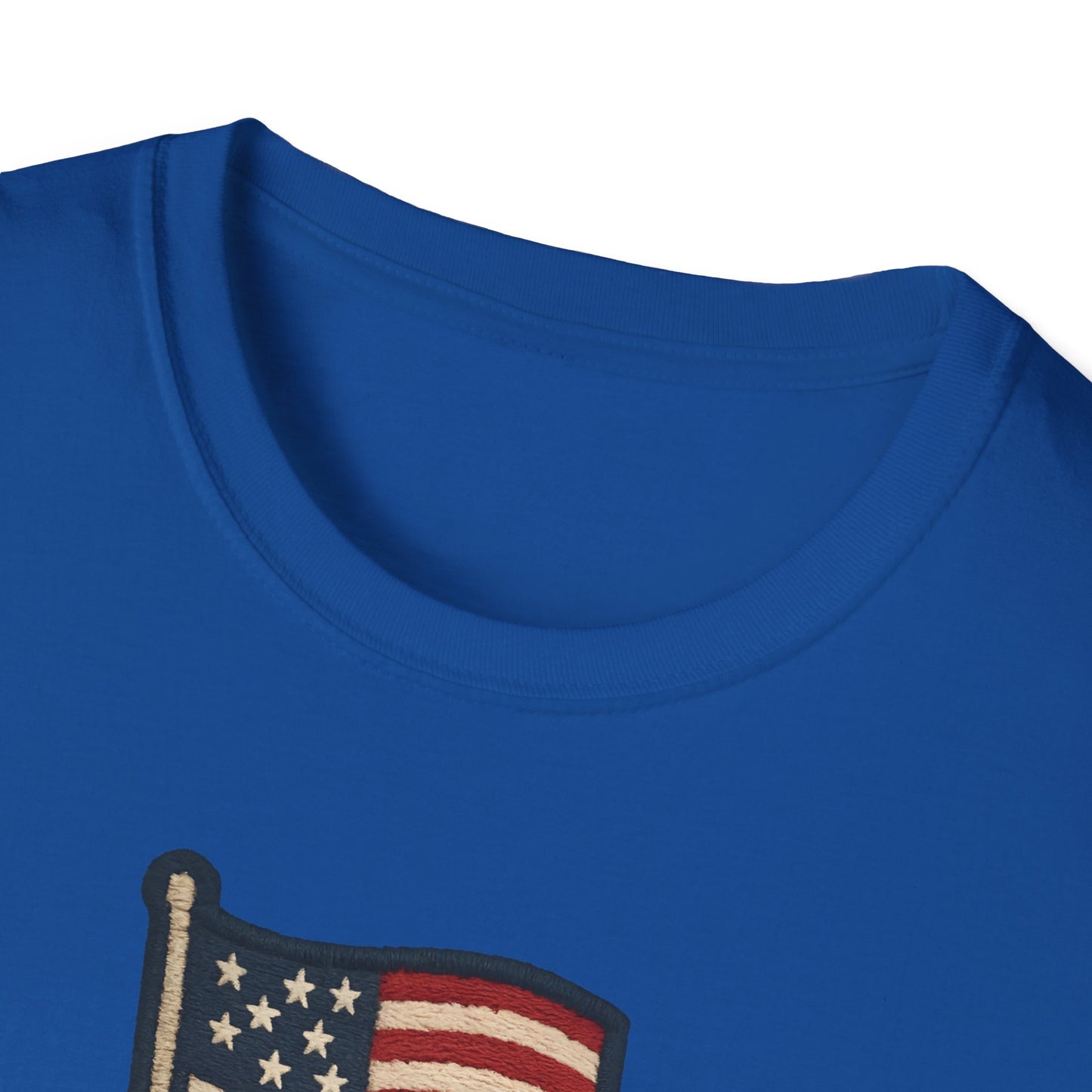 Patriotic Unisex T-Shirt with Flag Design, USA Pride Shirt, Everyday Wear, 4th of July Gift, Casual Style, American Flag Tee