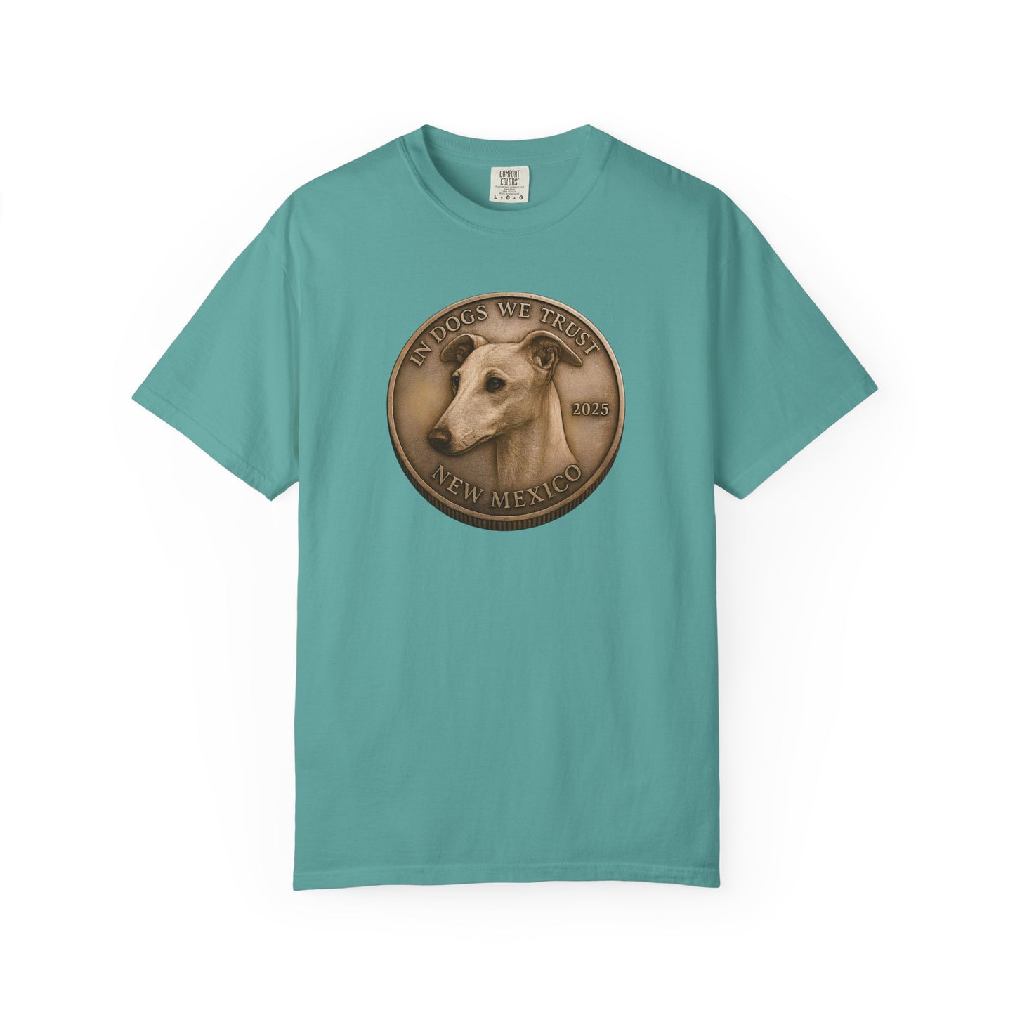 New Mexico State Coin T-Shirt Collection - Proud Dog Breed Illustrations