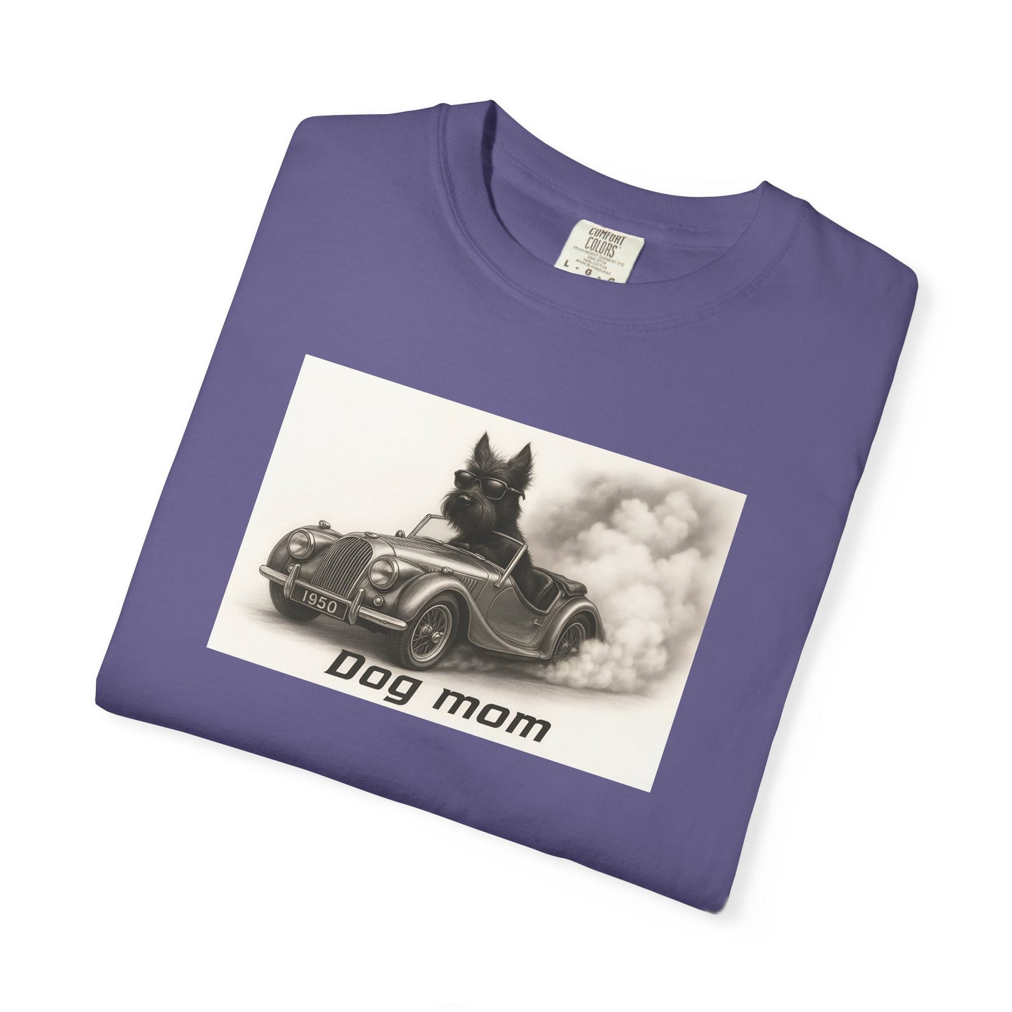 Dog Mom - Scottish Terrier - “Cool Dogs in Cool Cars” T-Shirt Collection! 🐶🚗