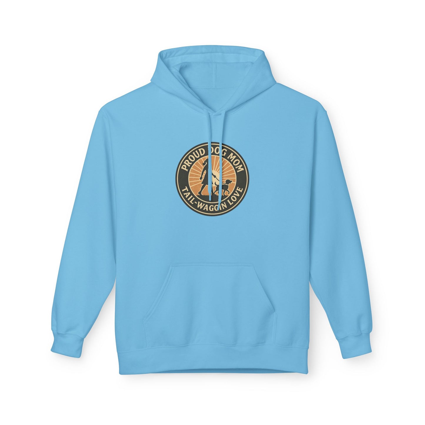 Hoodie for Dog Moms - Unisex Midweight Softstyle Fleece Hoodie