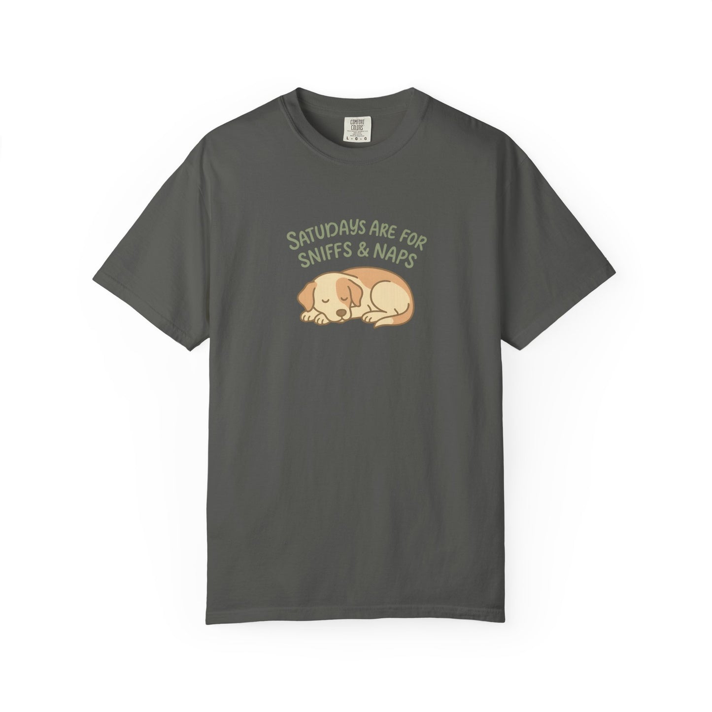 Saturdays are for naps Dog Dad T-Shirt