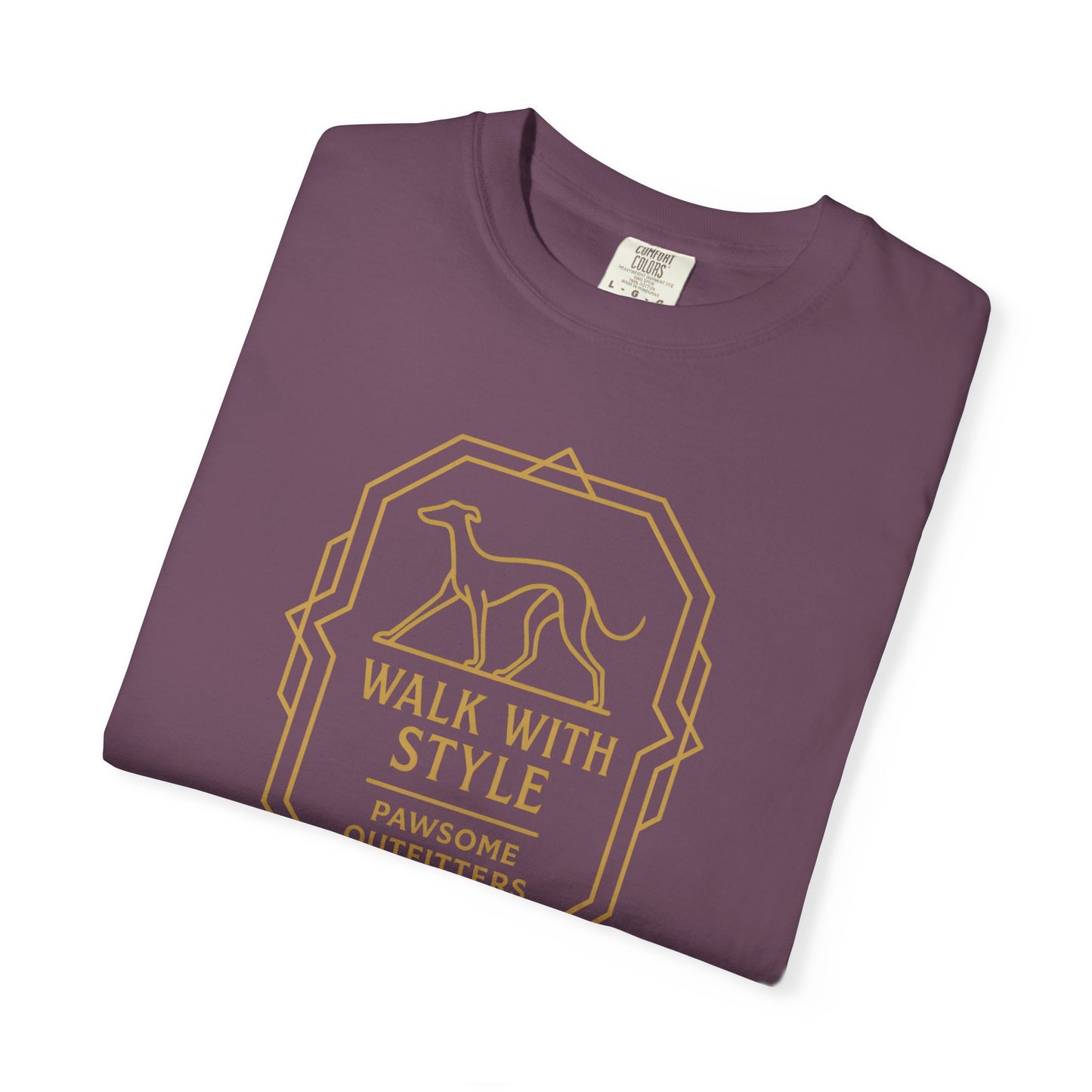 Stylish Dog Lovers T-Shirt, Casual Pet Owner Tee, Walk With Style Graphic Shirt, Gift for Dog Lovers, Comfortable Everyday Wear
