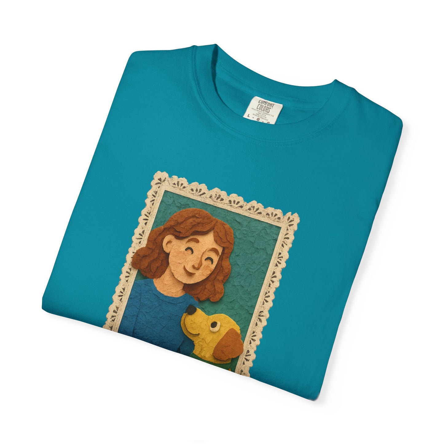 Dog Mom T-shirt - Unisex Garment-Dyed Tee for Pet Lovers