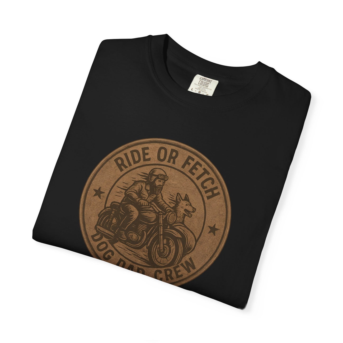Dog Dad T-Shirt, Ride or Fetch Unisex Tee, Funny Dog Lover Gift, Pet Owner Apparel, Gifts for Father's Day, Casual Wear