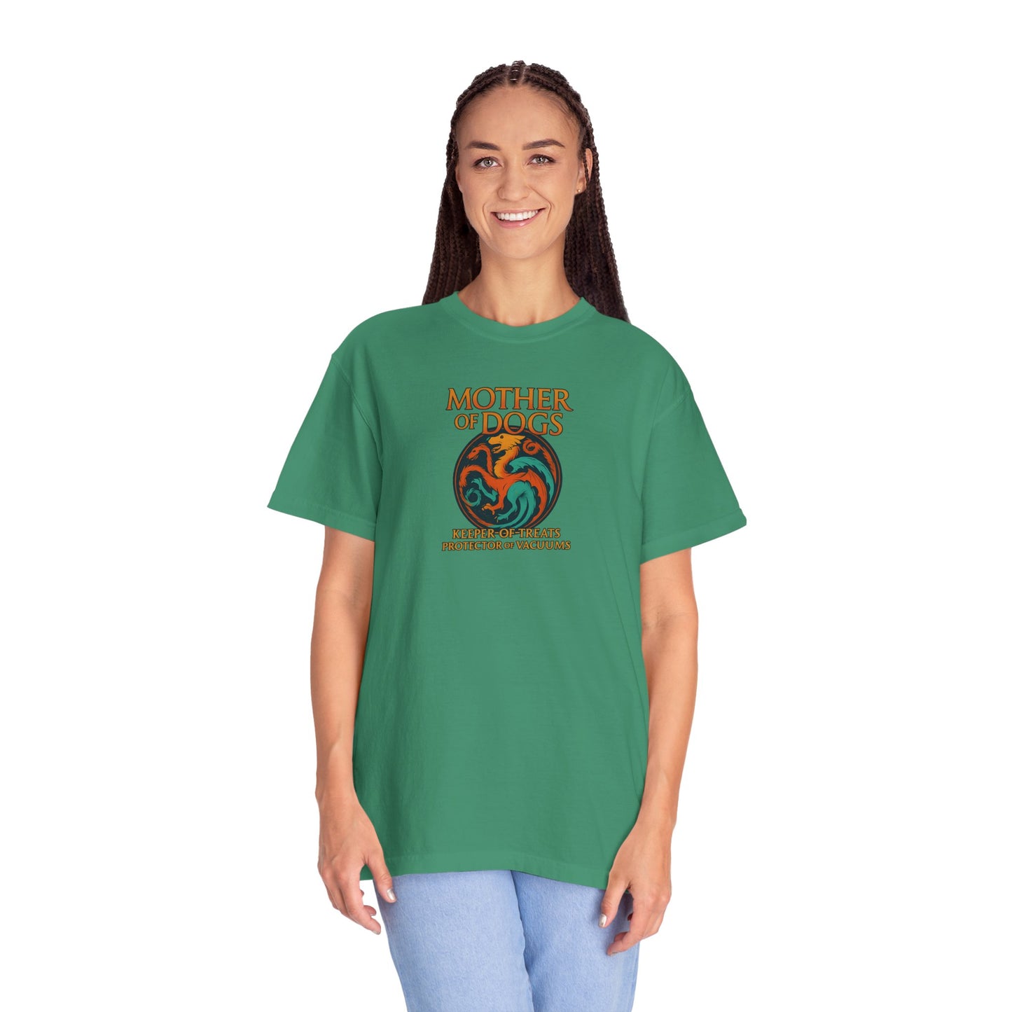 Mother of Dogs T-shirt, Pet Lover Gift, Funny Dog Mom Shirt, Casual Everyday Tee, Birthday Gift for Dog Lovers
