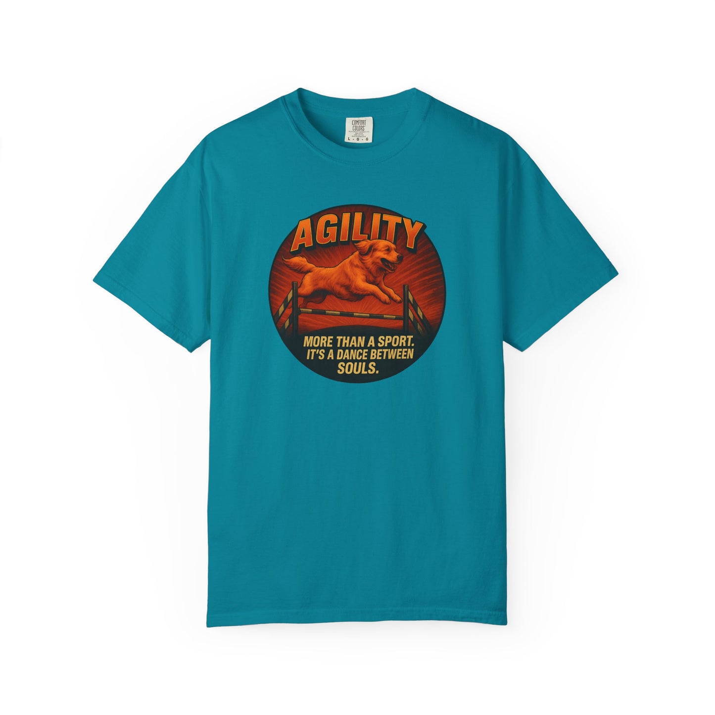 Agility Dog Sport Unisex Garment-Dyed T-Shirt