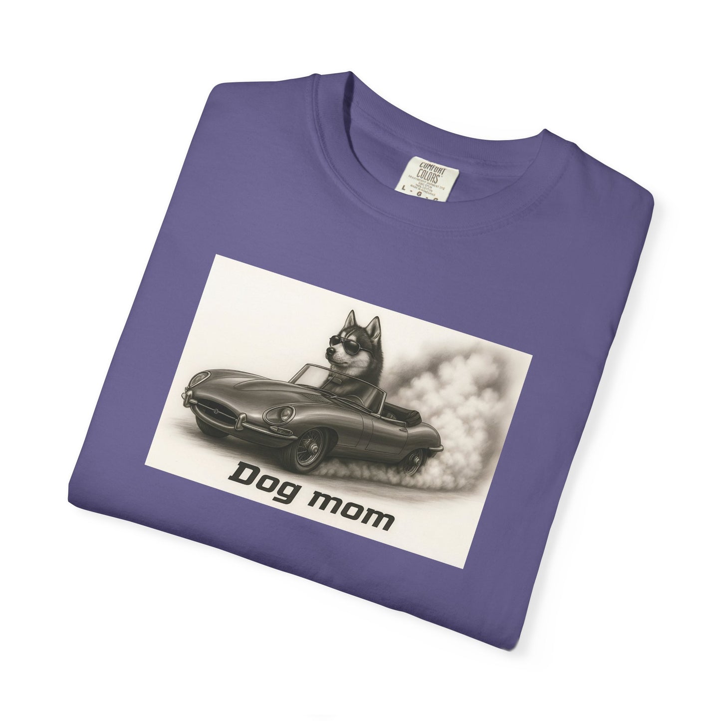 Dog Mom - Siberian Husky - “Cool Dogs in Cool Cars” T-Shirt Collection! 🐶🚗