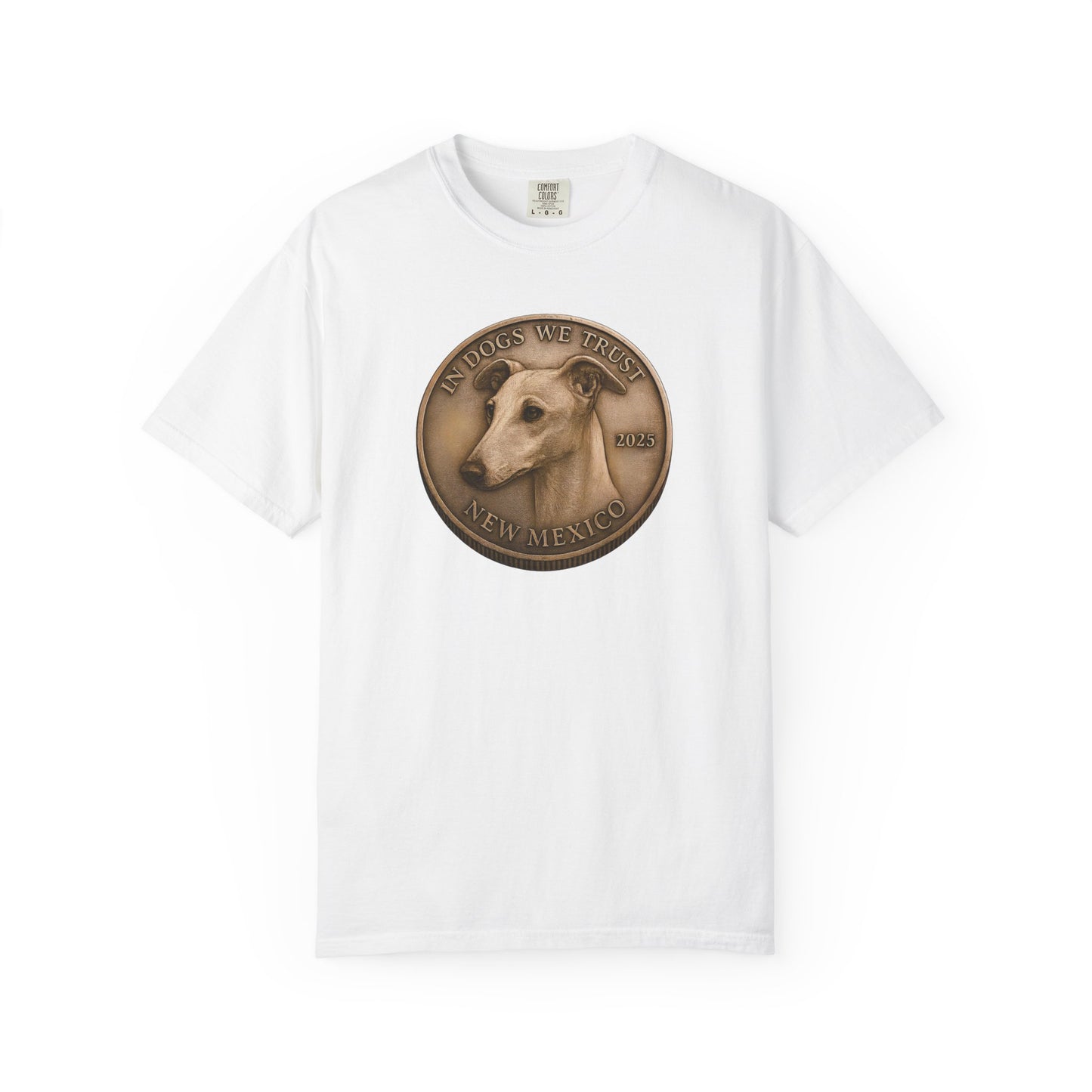 New Mexico State Coin T-Shirt Collection - Proud Dog Breed Illustrations