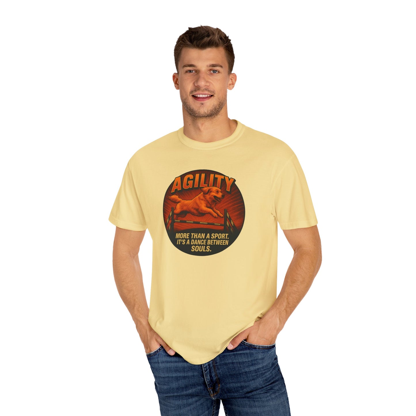 Agility Dog Sport Unisex Garment-Dyed T-Shirt