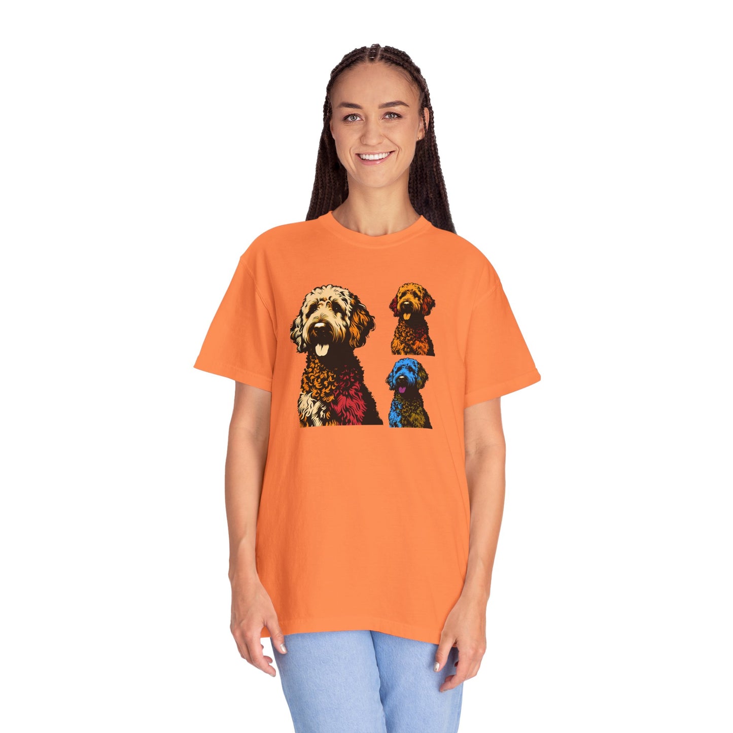 Labradoodle Love Tee – Color Splash Edition