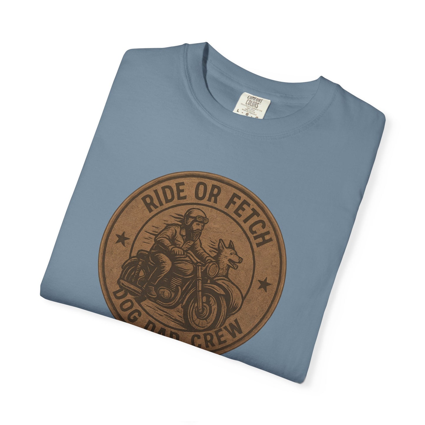 Dog Dad T-Shirt, Ride or Fetch Unisex Tee, Funny Dog Lover Gift, Pet Owner Apparel, Gifts for Father's Day, Casual Wear