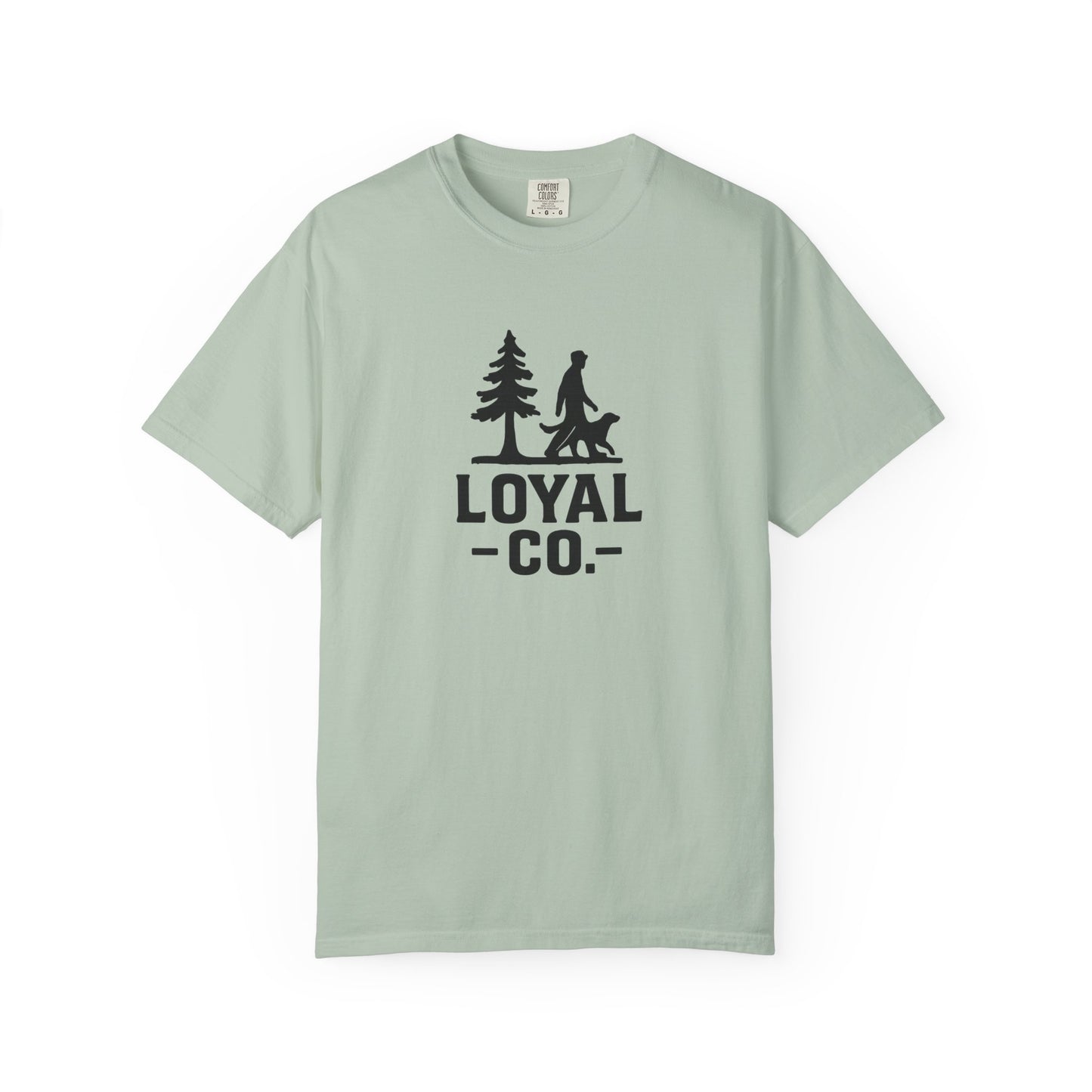 Loyal Co. Unisex Garment-Dyed T-shirt – Perfect for Outdoor Enthusiasts, Casual Wear, Gifts, and Eco-Friendly Fashion