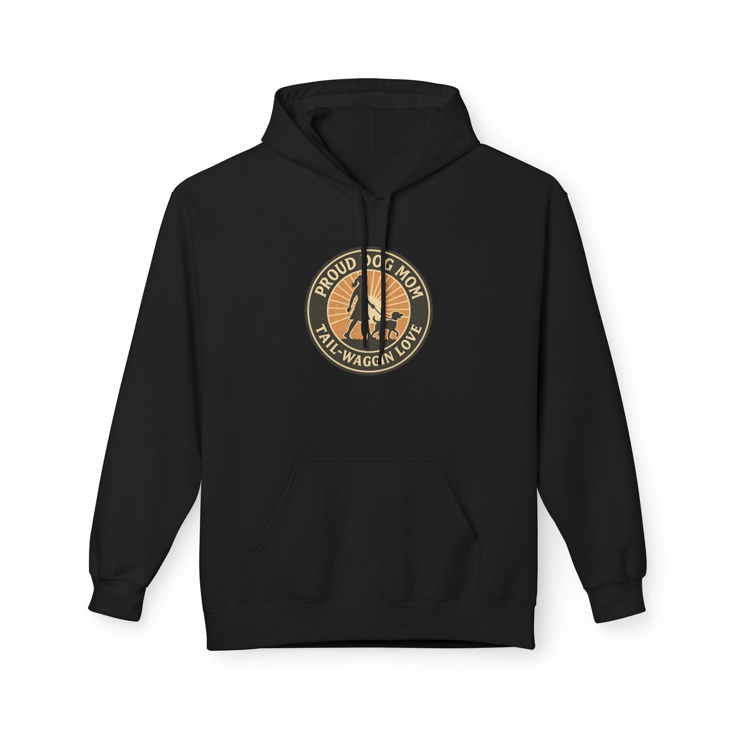 Hoodie for Dog Moms - Unisex Midweight Softstyle Fleece Hoodie
