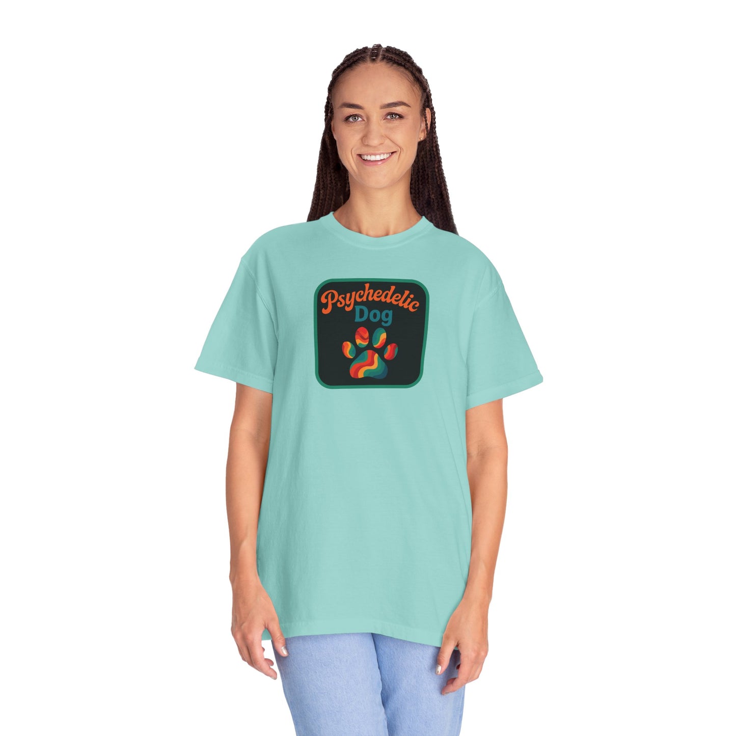 Psychedelic Dog T-shirt