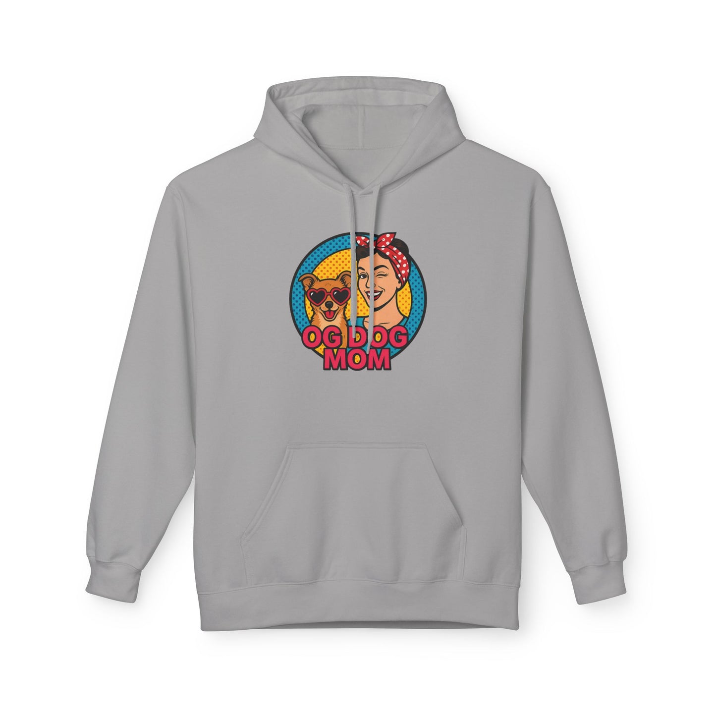 Hoodie for Dog Moms - Unisex Midweight Softstyle Fleece Hoodie
