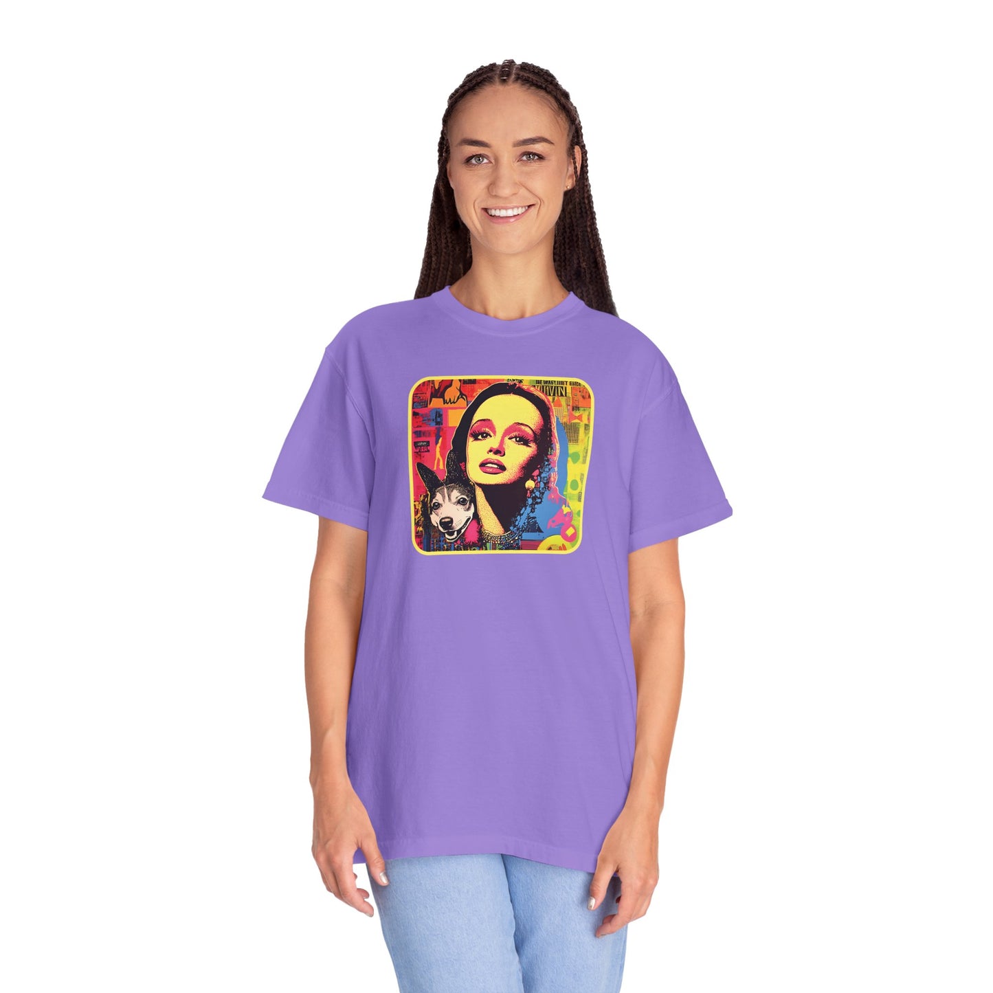Pop Art Mom and Dog T-Shirt