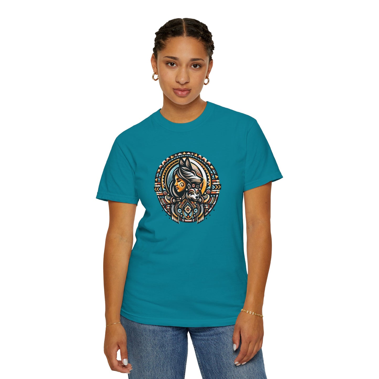 Tribal Art Unisex T-Shirt | Bohemian Style Tee, Graphic Tee, Casual Wear, Unique Gifts, Summer Fashion