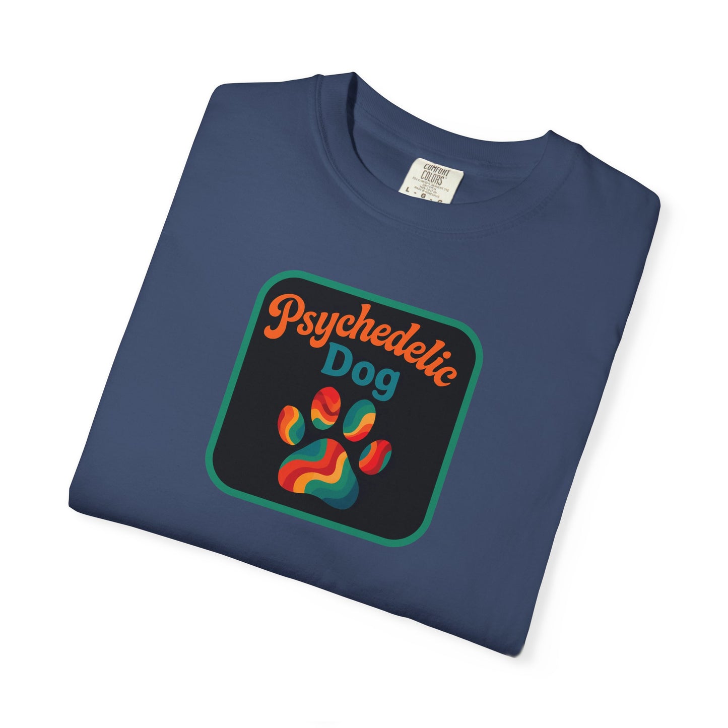 Psychedelic Dog T-shirt